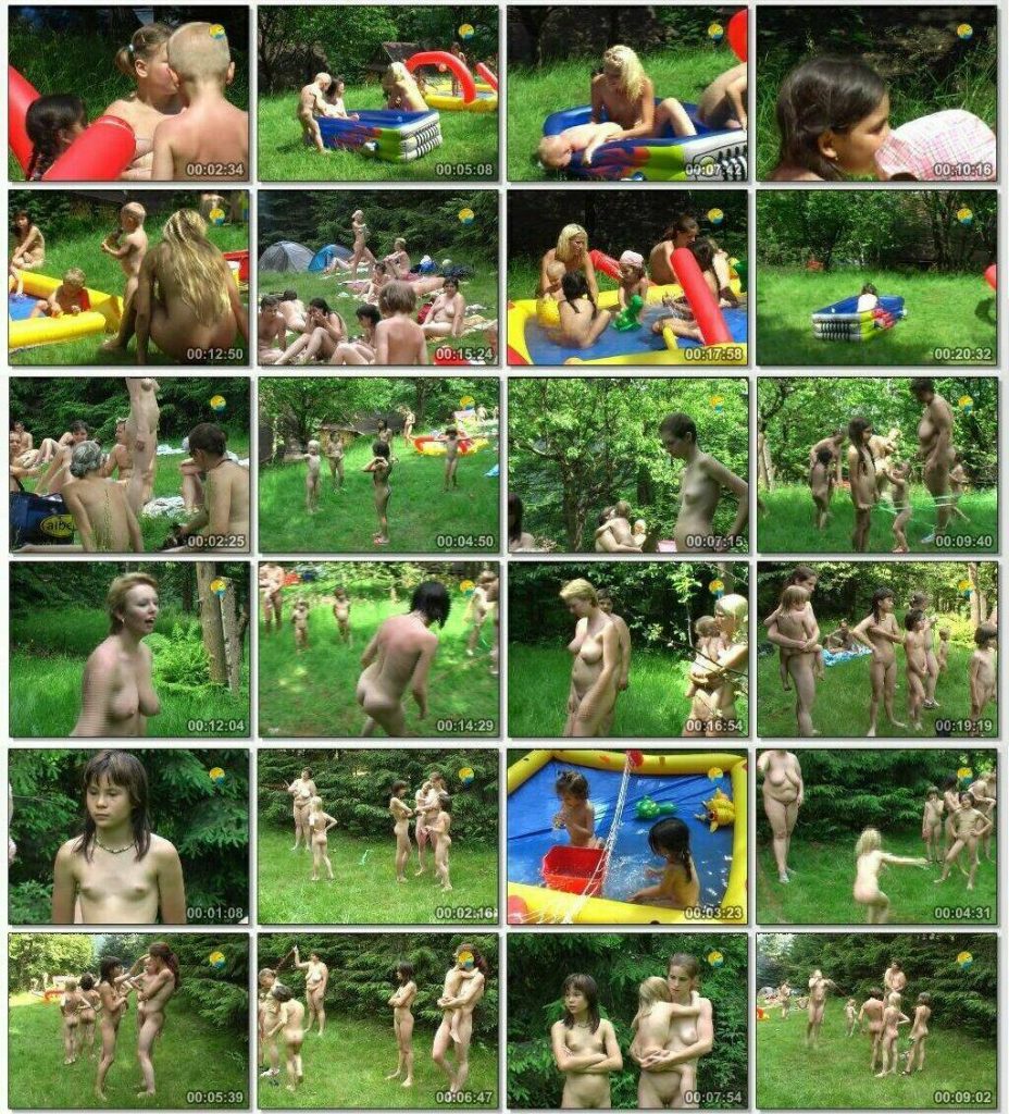 Not only Skipping Ropes - Naturist family video
